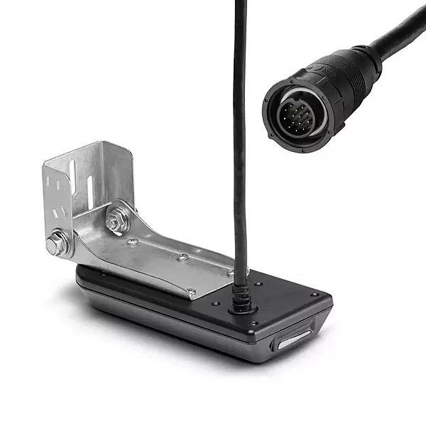 Humminbird Transom Temperature Transducer with MEGA Side/Down Imaging, 2D, for XPLORE, APEX and SOLIX – XM 14 20 MSI T