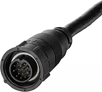 Humminbird XM 14 HW MSI T Transom Transducer for SOLIX with MEGA Side/Down Imaging+ and Dual Spectrum CHIRP Sonar, w/ Temp