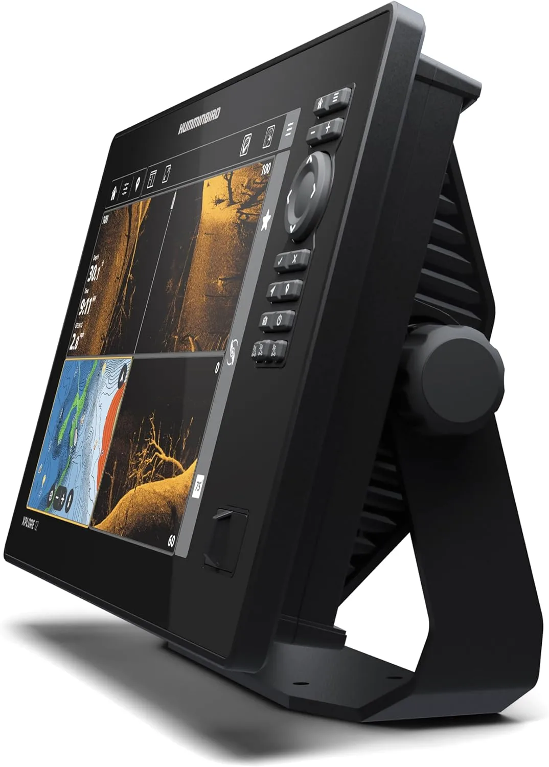 Humminbird XPLORE GPS Fish Finder with MEGA Side Imaging+ & HD Touchscreen
