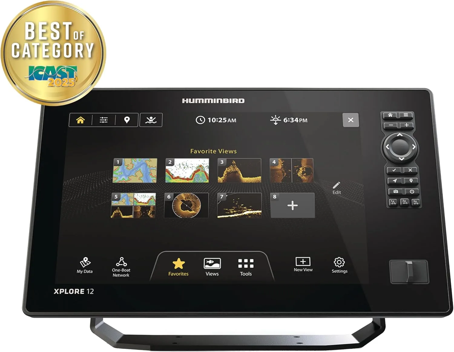 Humminbird XPLORE GPS Fish Finder with MEGA Side Imaging+ & HD Touchscreen