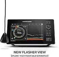 Humminbird XPLORE Ice Transducer with Dual Spectrum Chirp 2D Sonar