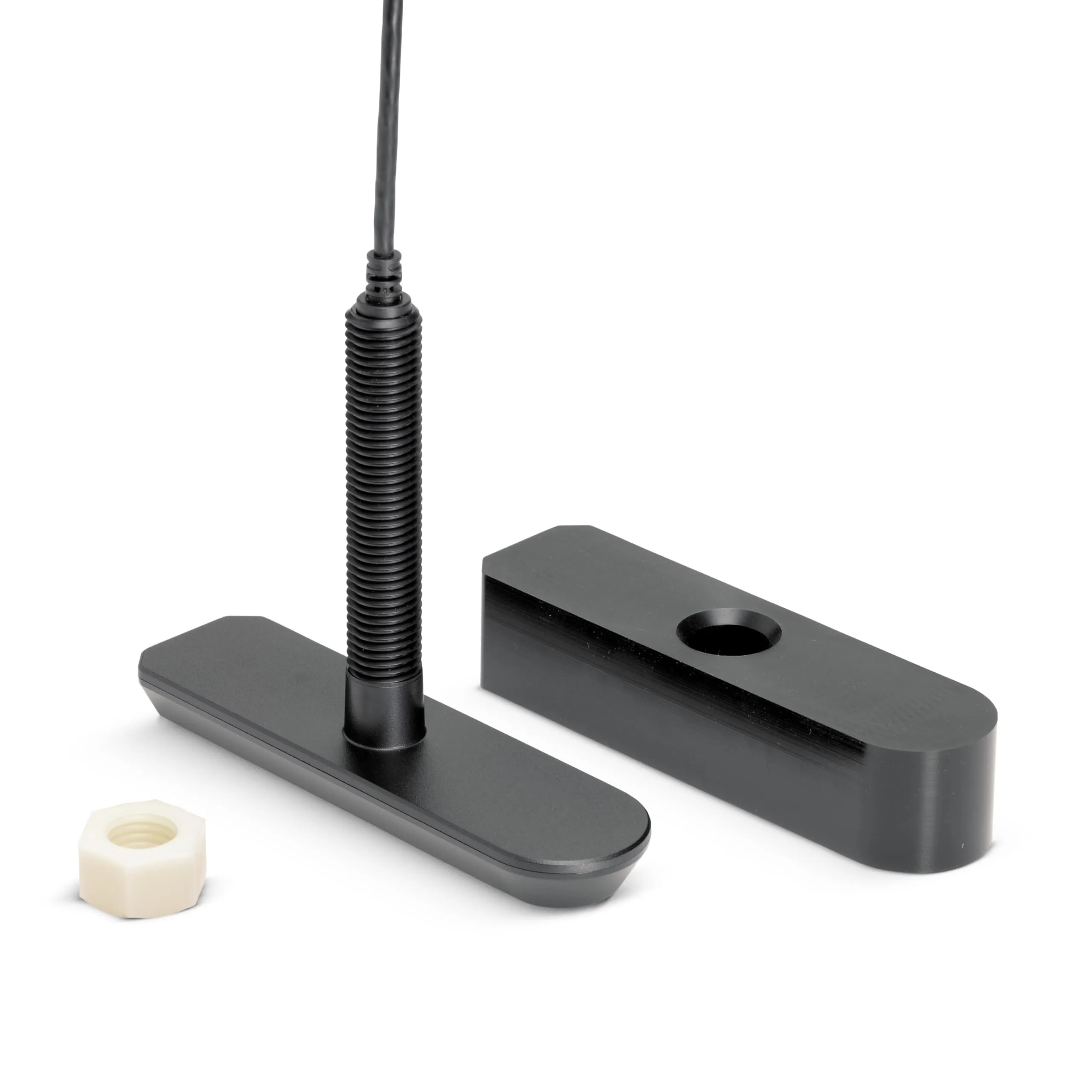 Humminbird XPTH 9 HW MSI T Plastic Thru Hull Temperature Transducer for Helix with MEGA Side/Down Imaging+ and Dual Spectrum Chirp Sonar