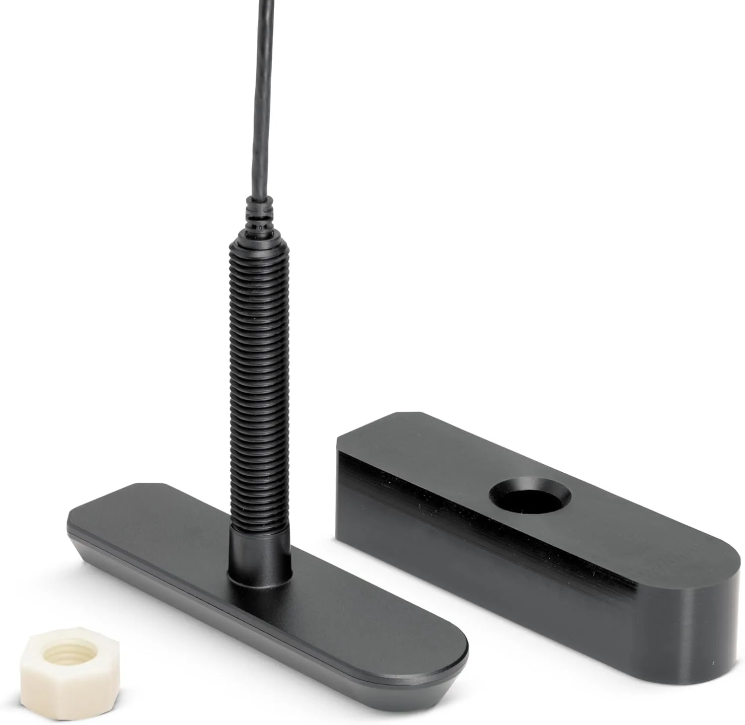 Humminbird XPTH 9 HW MSI T Plastic Thru Hull Temperature Transducer for Helix with MEGA Side/Down Imaging+ and Dual Spectrum Chirp Sonar