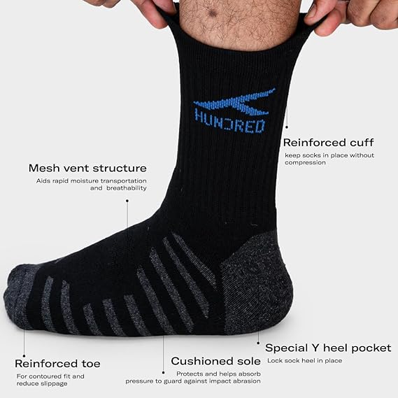 Hundred Sports Socks - Quater