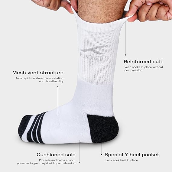 Hundred Sports Socks - Quater