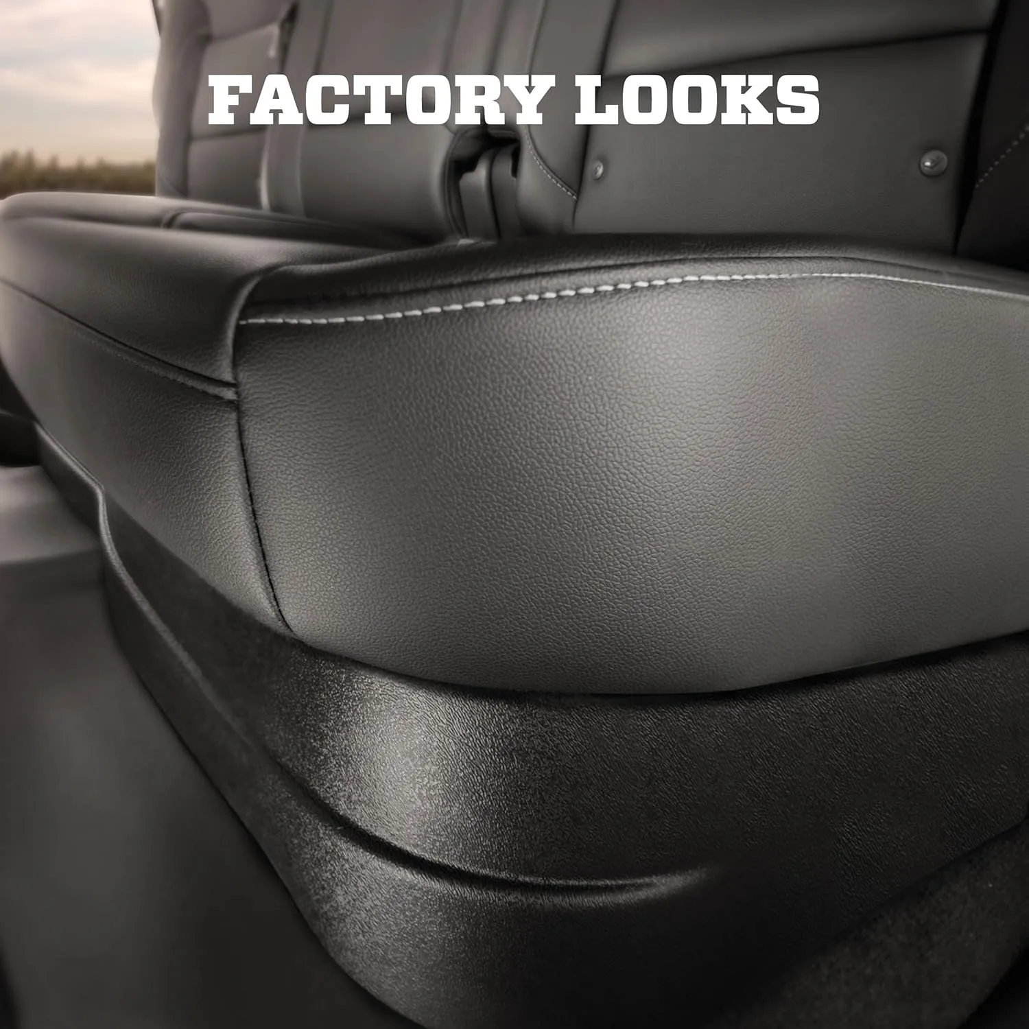 HUSKY LINERS Under-Seat Storage Box & WeatherBeater Floor Liners Fits 2014-2019 Silverado/Sierra Crew Cab