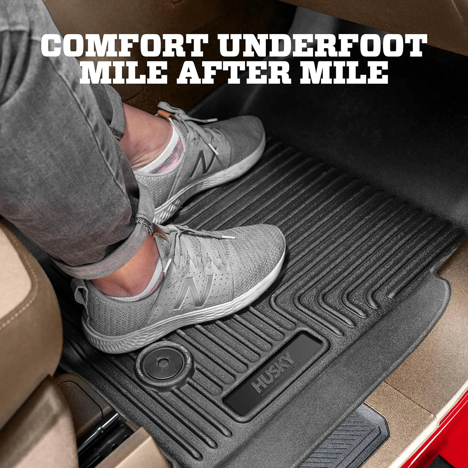 Husky Liners Weatherbeater Floor Mats | Fits 2024-2026 Lincoln Nautilus