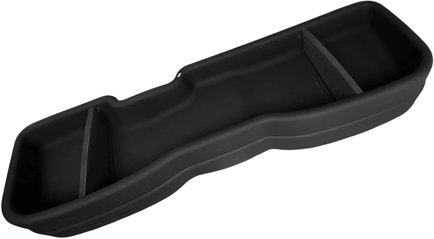 HUSKY LINERS Under-Seat Storage Box & WeatherBeater Floor Liners Fits 2014-2019 Silverado/Sierra Crew Cab