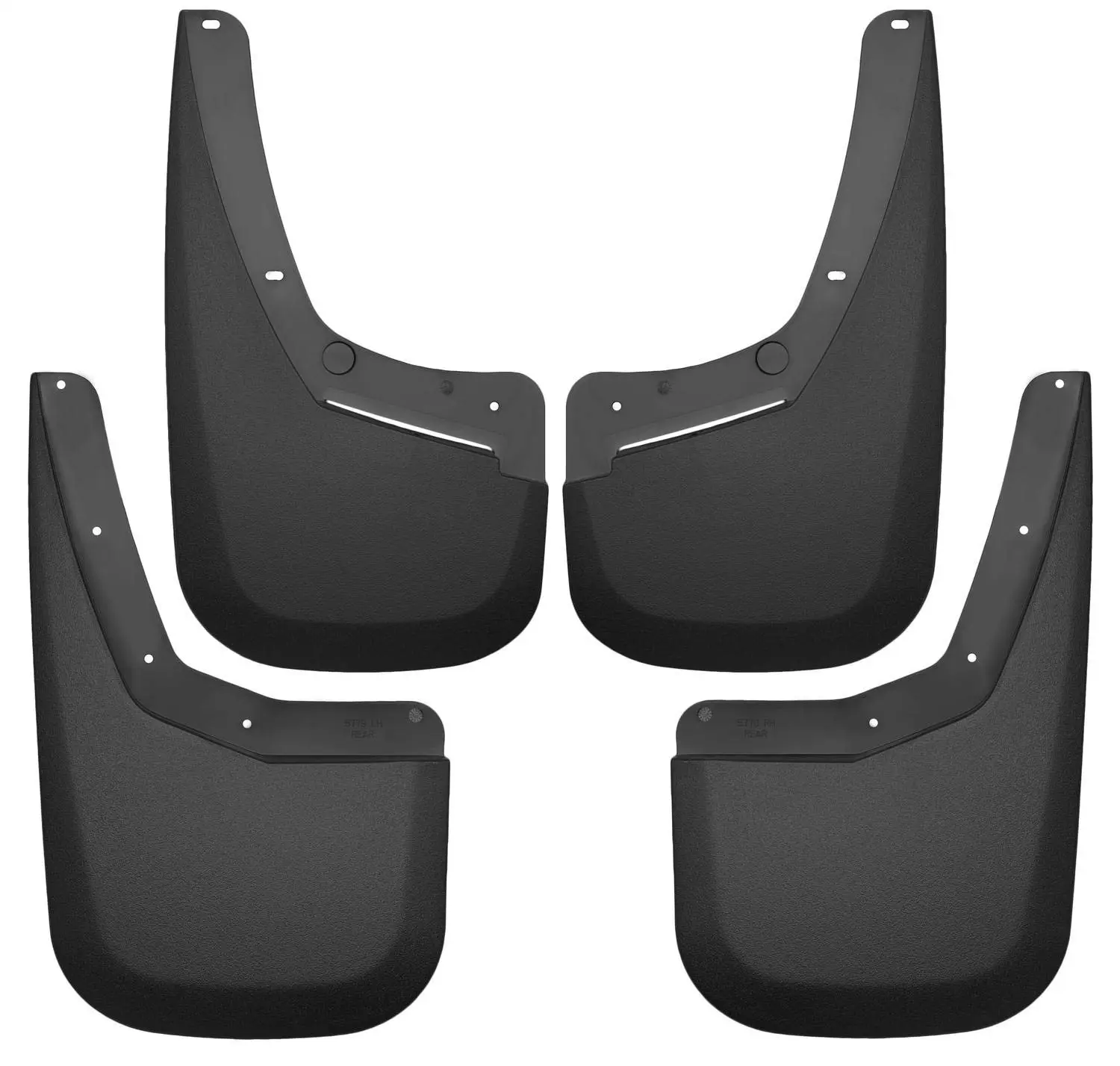 HUSKY LINERS Mud Guards (Vehicle-Specific) for 2007-2013 Silverado & 2007-2014 Sierra