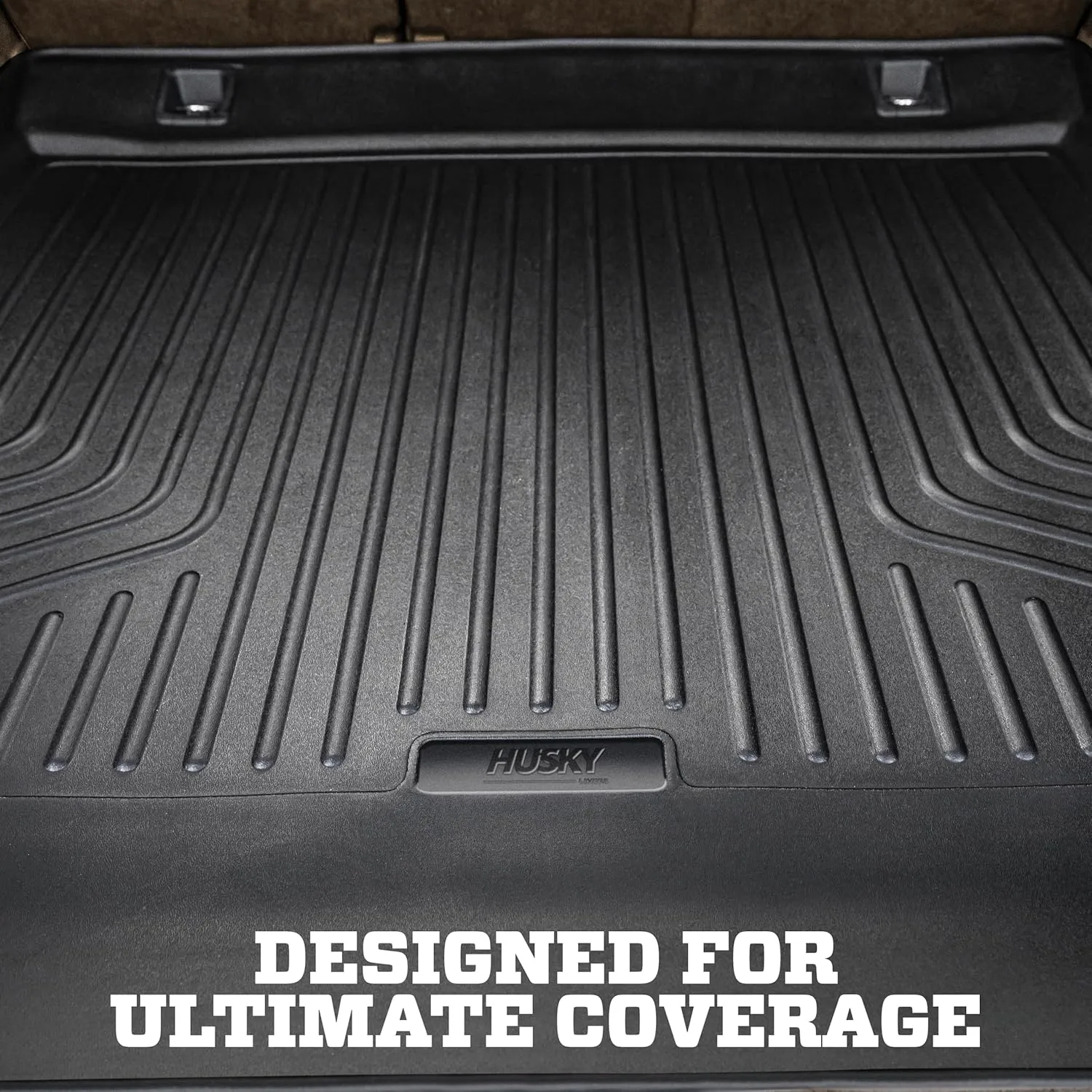 Husky Liners Weatherbeater Cargo Liner - Fits 2022-2025 Nissan Pathfinder & Infiniti QX60, Black - 25701