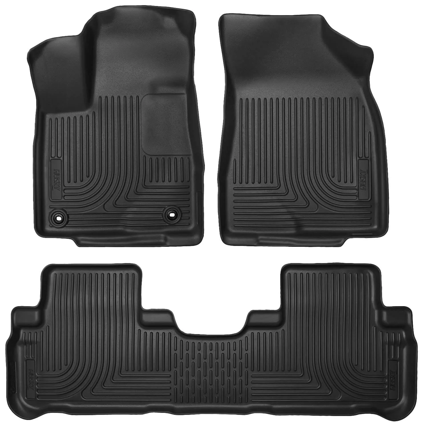 HUSKY LINERS Weatherbeater Front & 2nd Row Floor Mats