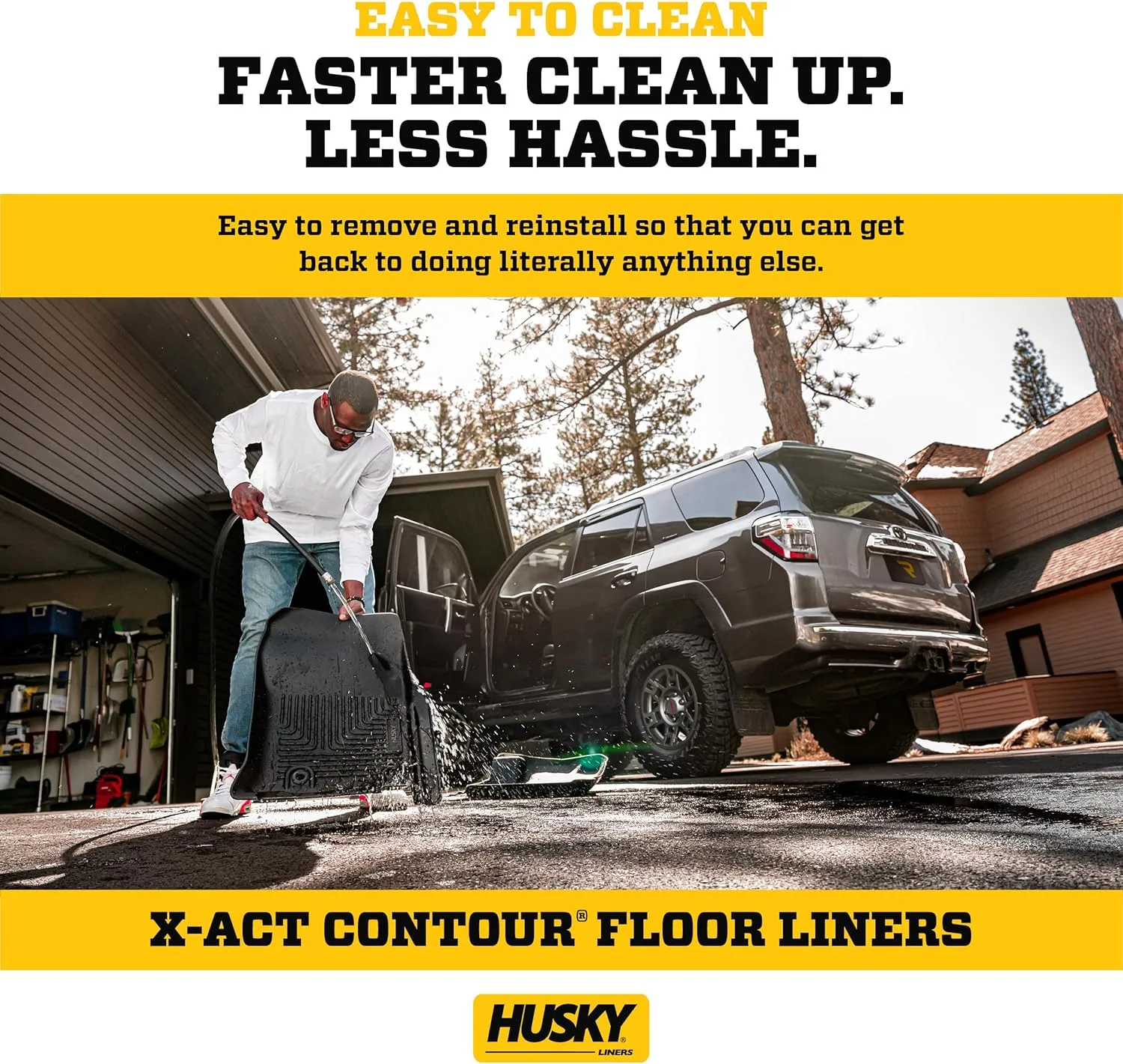 Husky Liners X-act Contour Floor Liners - Fits 2019-2024 Kia Forte