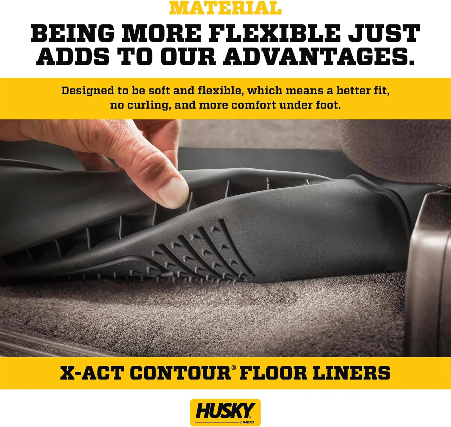 Husky Liners X-act Contour Floor Liners - Fits 2019-2024 Kia Forte