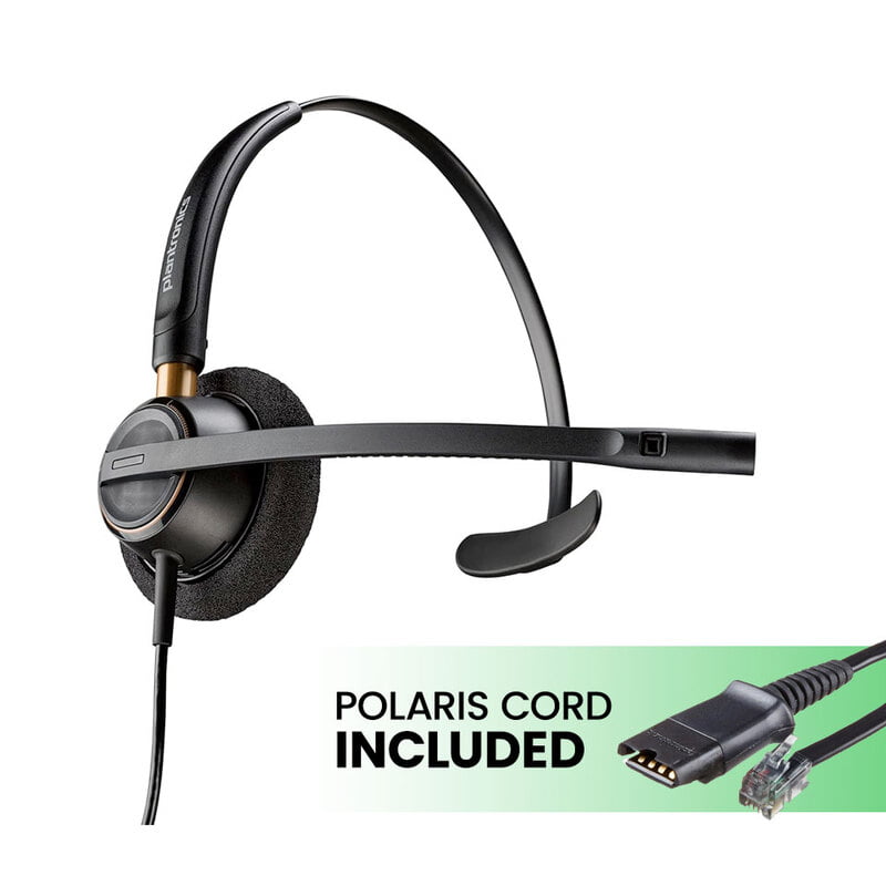 Plantronics HW510 EncorePro OTH Monaural Headset Plantronics HW510 EncorePro OTH Monaural Headset