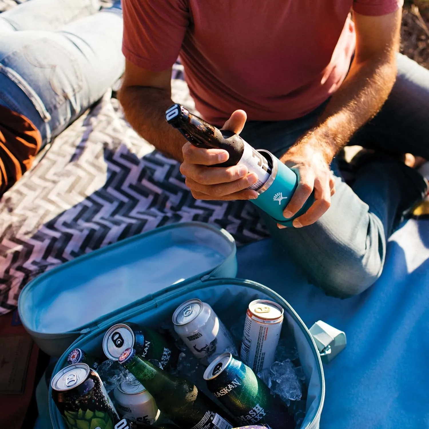 Hydro Flask 12 oz Cooler Cup – Insulated Can and Bottle Cooler and Cup