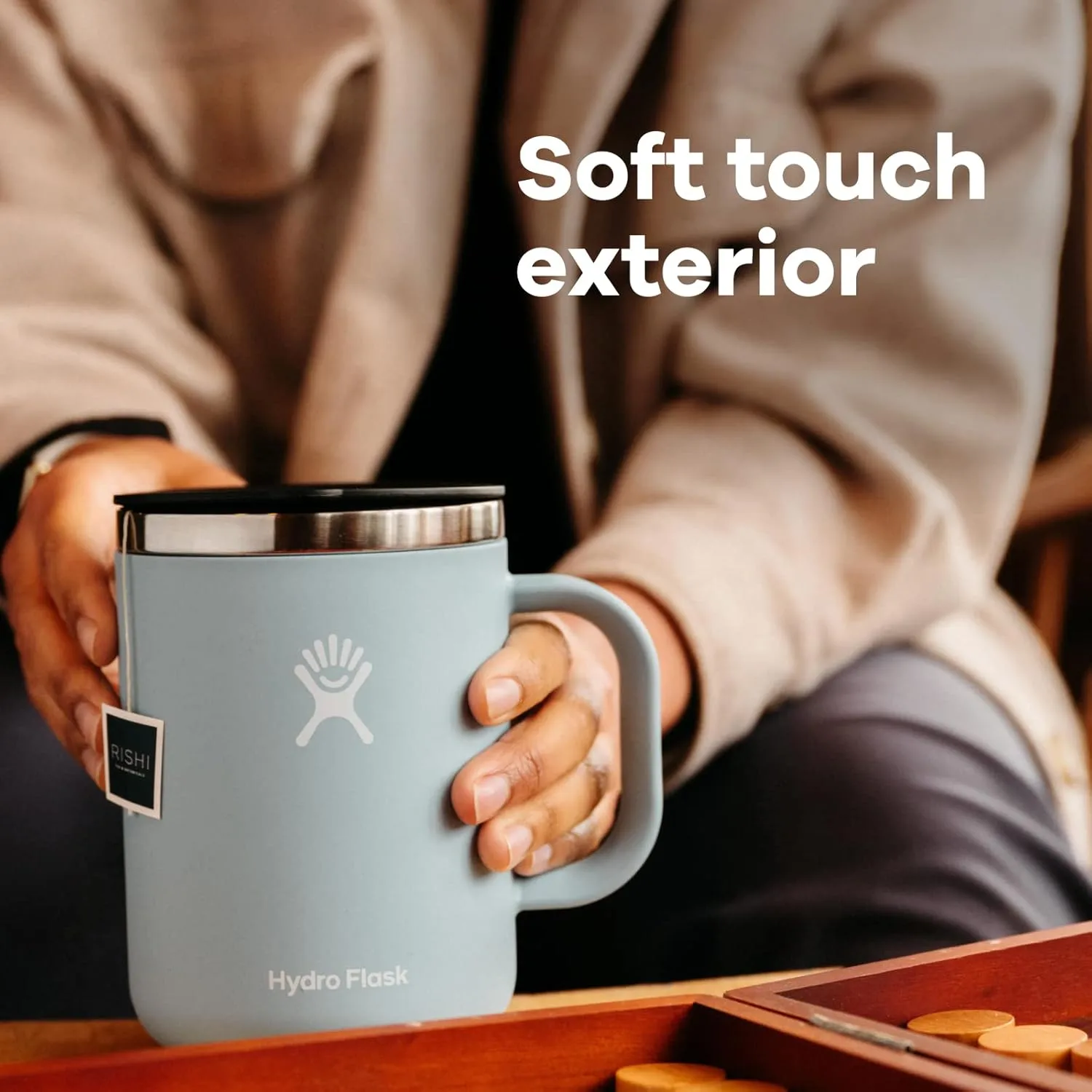 Hydro Flask Insulated Stainless Steel Mug with TempShield and Press-In Lid