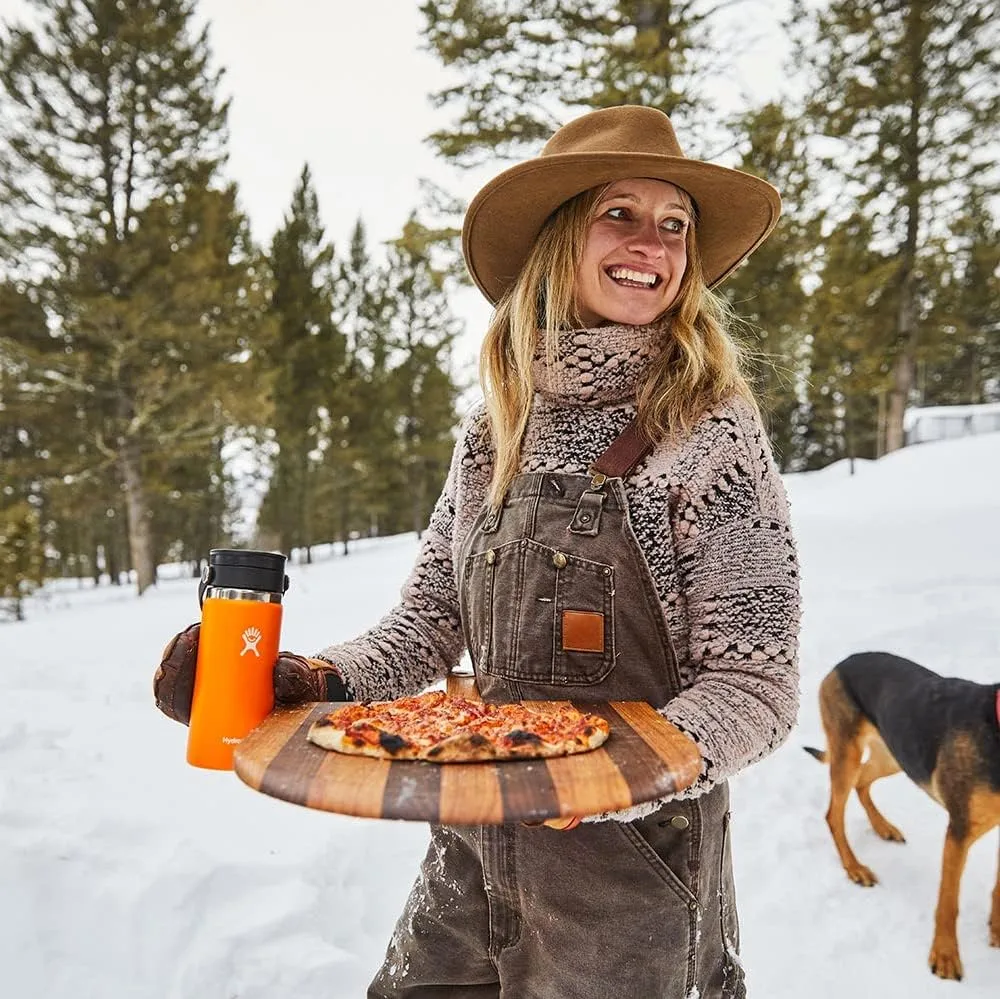 HYDRO FLASK Wide Mouth Insulated Bottle with Flex Sip Lid