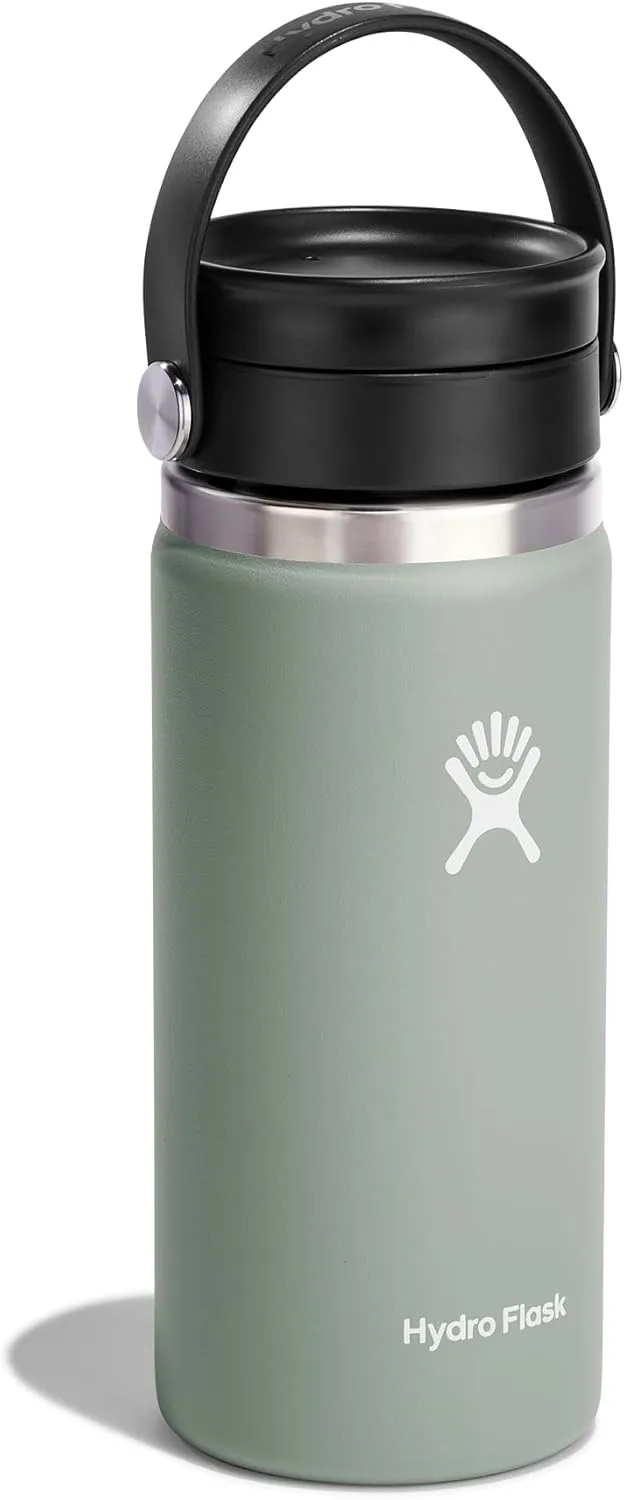 HYDRO FLASK Wide Mouth Insulated Bottle with Flex Sip Lid