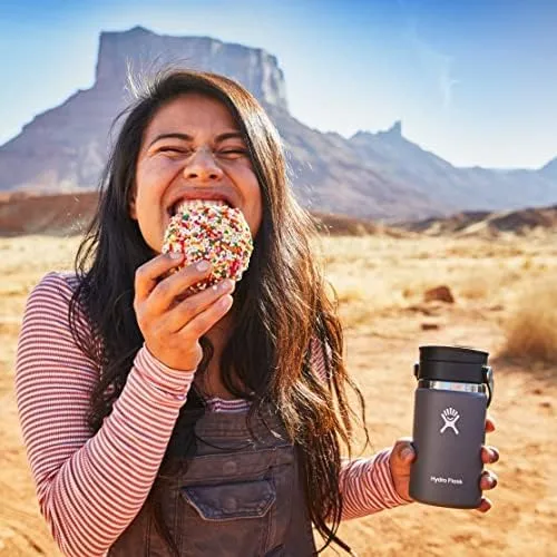 HYDRO FLASK Wide Mouth Insulated Bottle with Flex Sip Lid