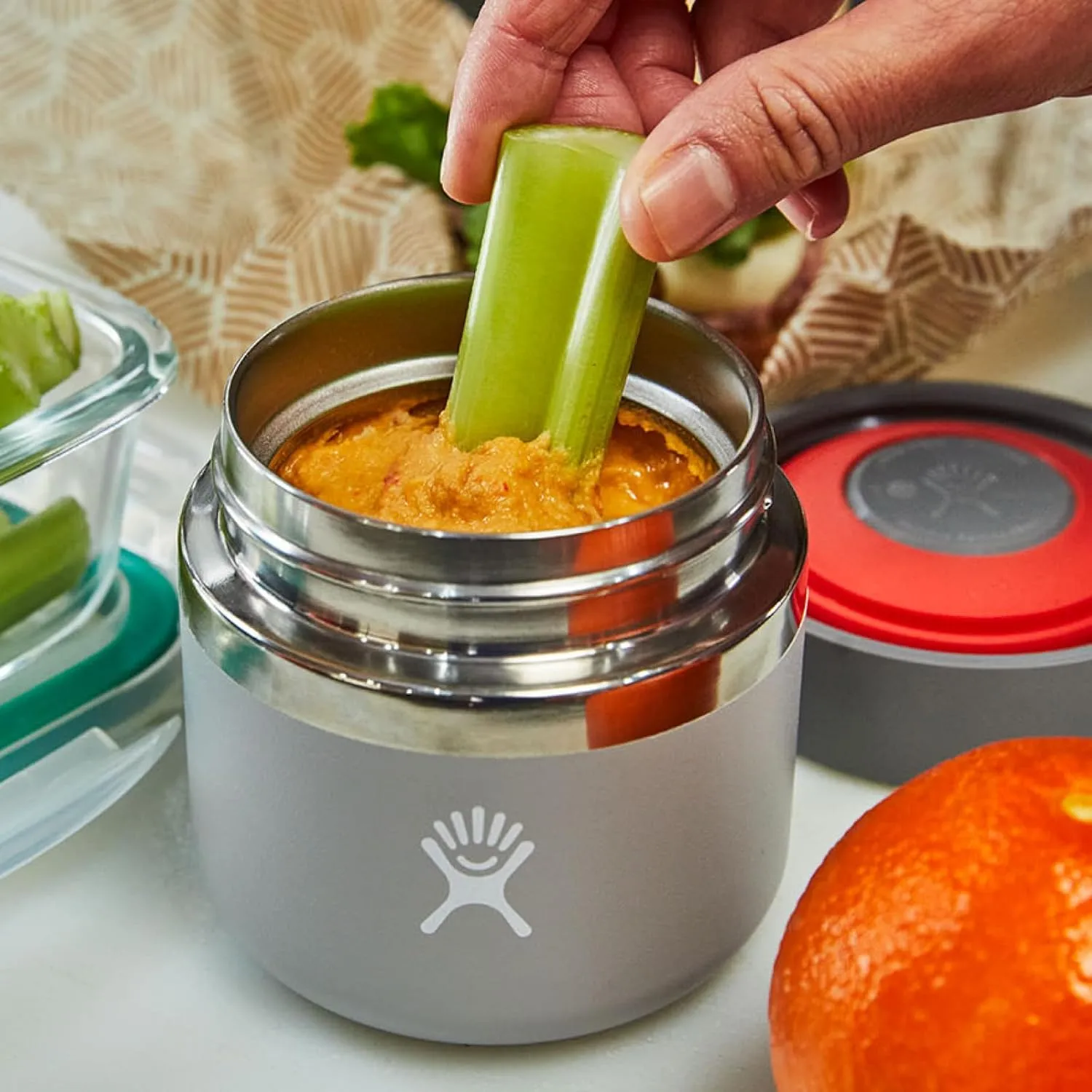 HYDRO FLASK Food Jar – Insulated Stainless Steel Snack & Lunch Travel Container