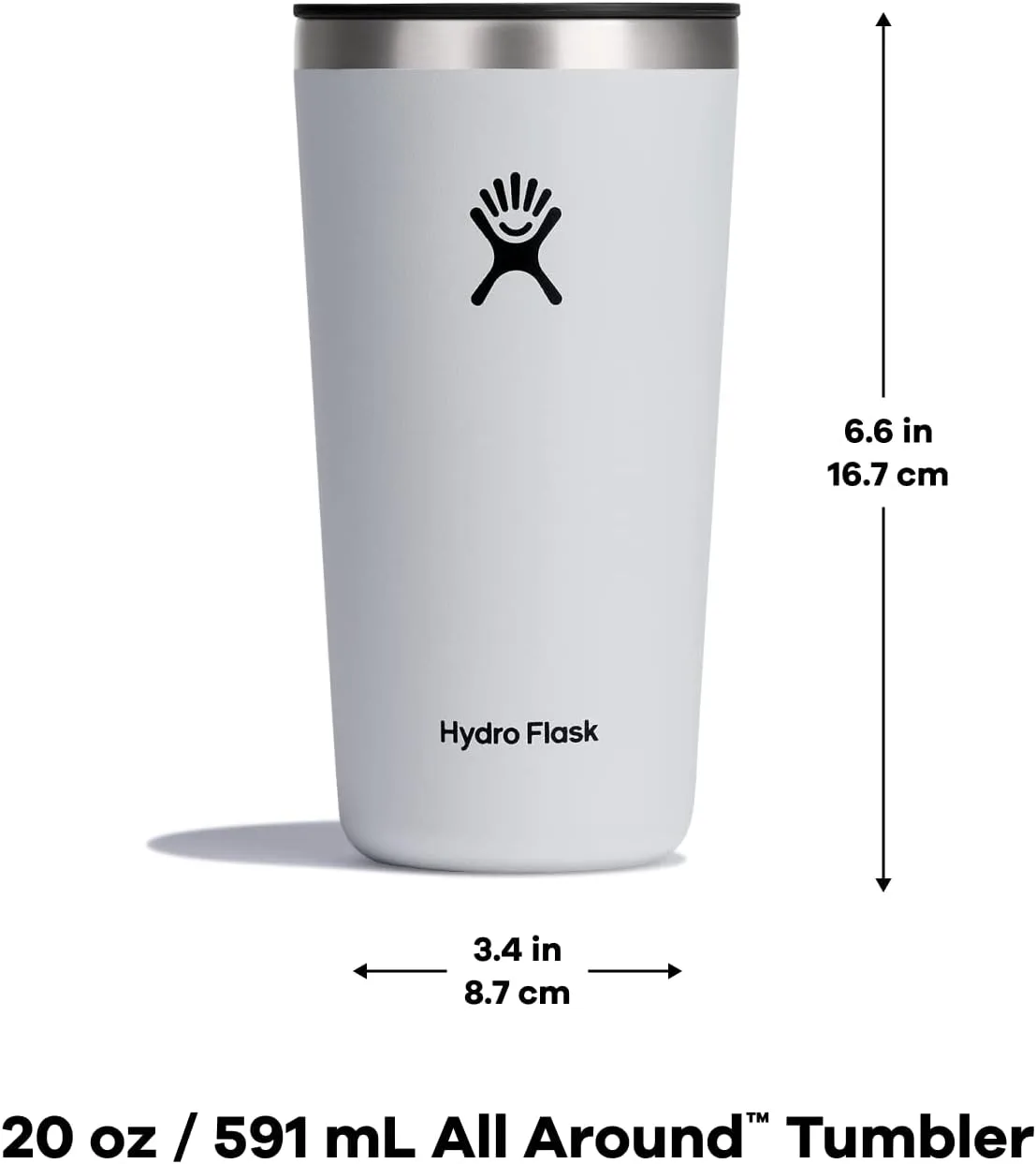 Hydro Flask All Around Insulated Tumbler with Closeable Press-In Lid