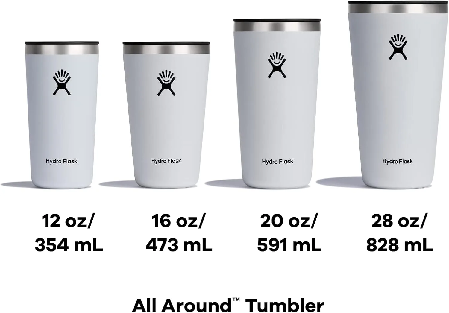 Hydro Flask All Around Insulated Tumbler with Closeable Press-In Lid