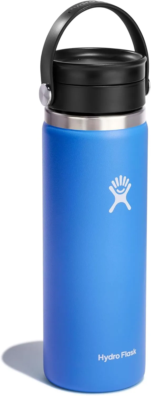 HYDRO FLASK Flex Sip Coffee Tumbler – Insulated Stainless Steel Leakproof Travel Bottle