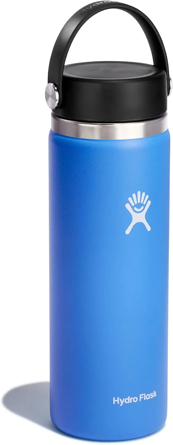 HYDRO FLASK Wide Mouth Insulated Stainless Steel Bottle with Flex Cap