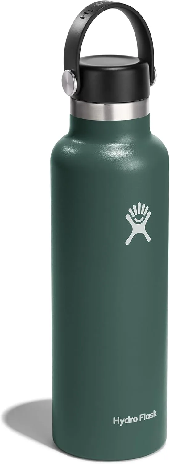 HYDRO FLASK Standard Mouth Insulated Stainless Steel Water Bottle with Flex Cap
