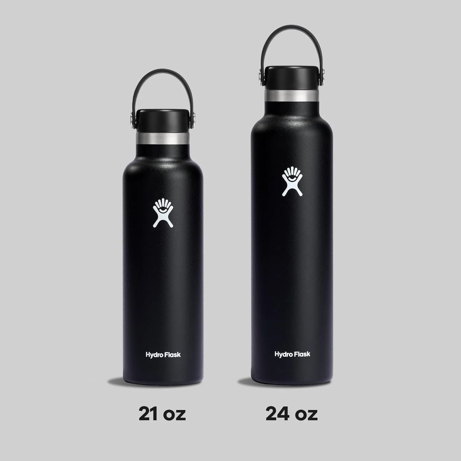 Hydro Flask Standard Mouth Insulated Stainless Steel Water Bottle with Flex Cap