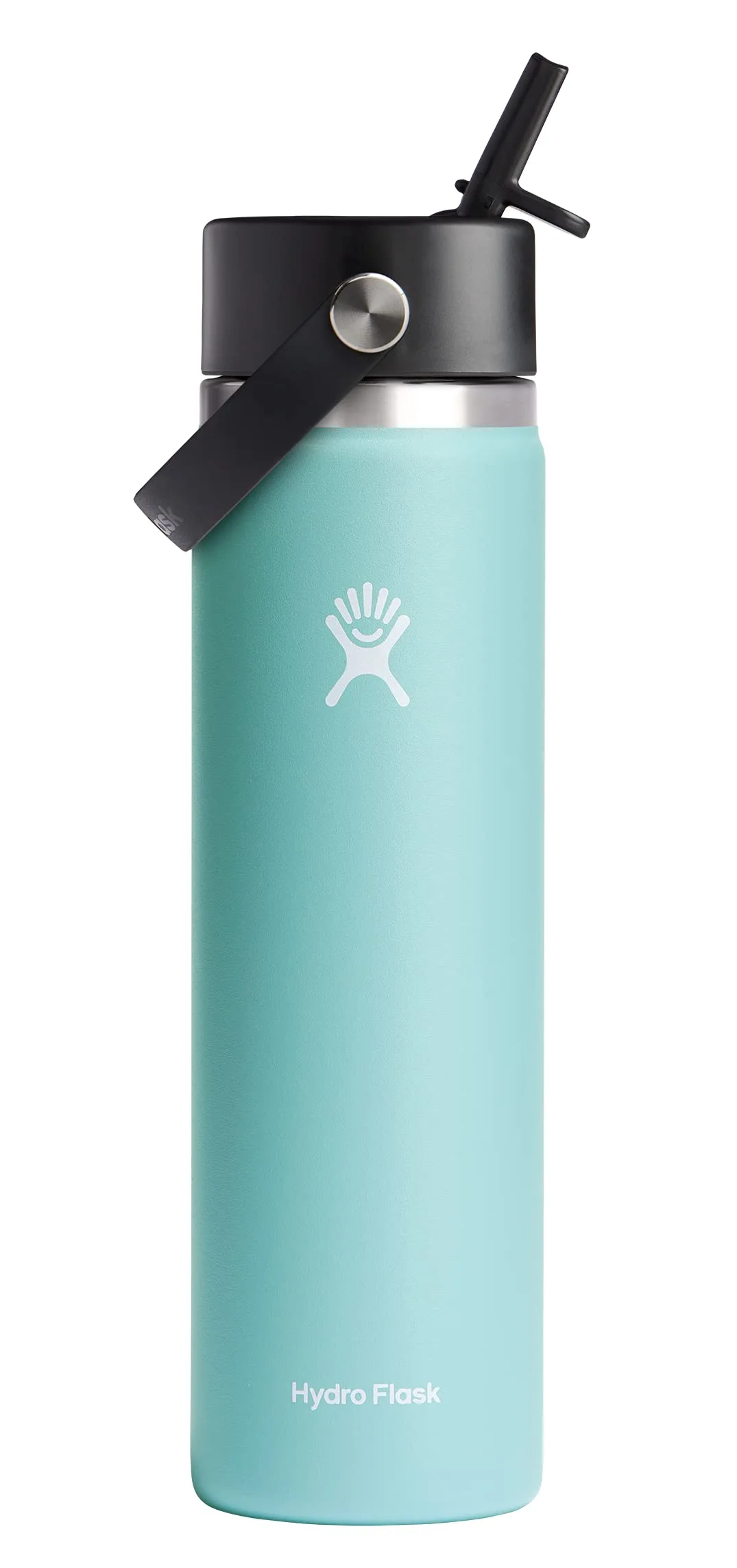 Hydro Flask Wide Mouth Flex Straw Cap Bottle - Insulated Stainless Steel