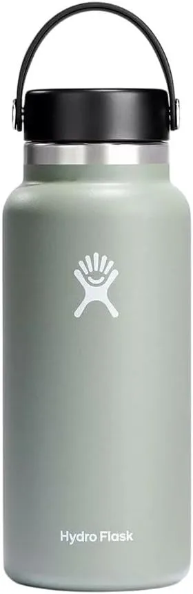 Hydro Flask Wide Mouth Insulated Water Bottle with Flex Cap