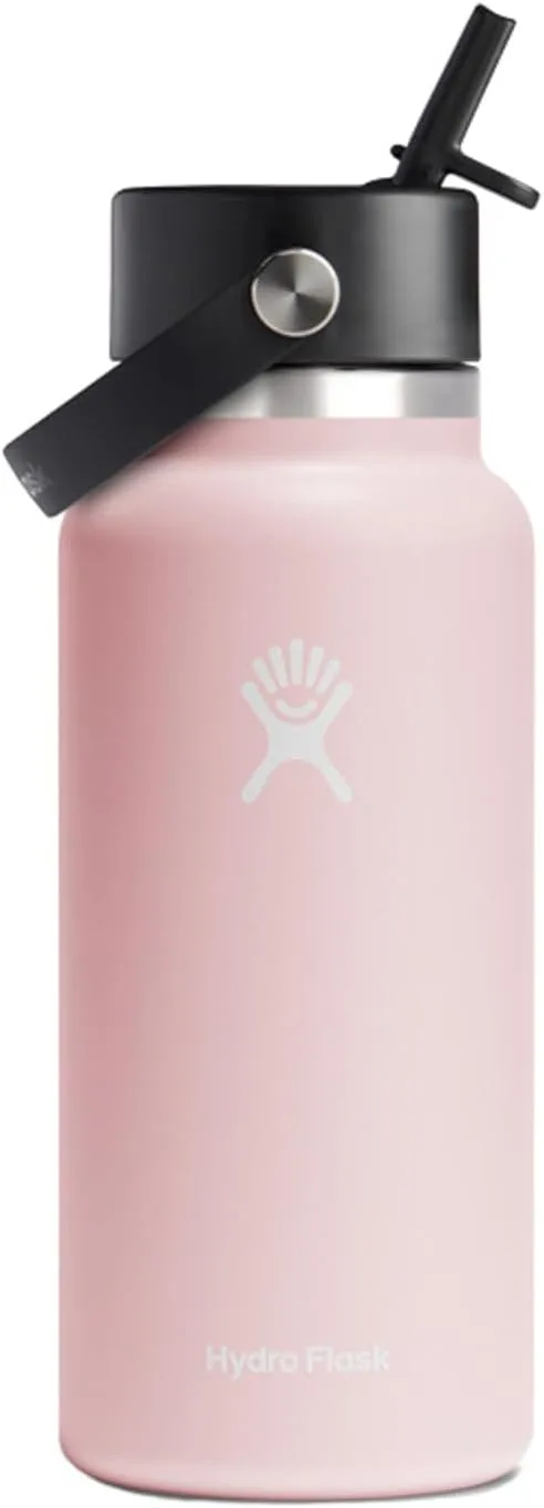 HYDRO FLASK Wide Mouth Flex Straw Cap Bottle