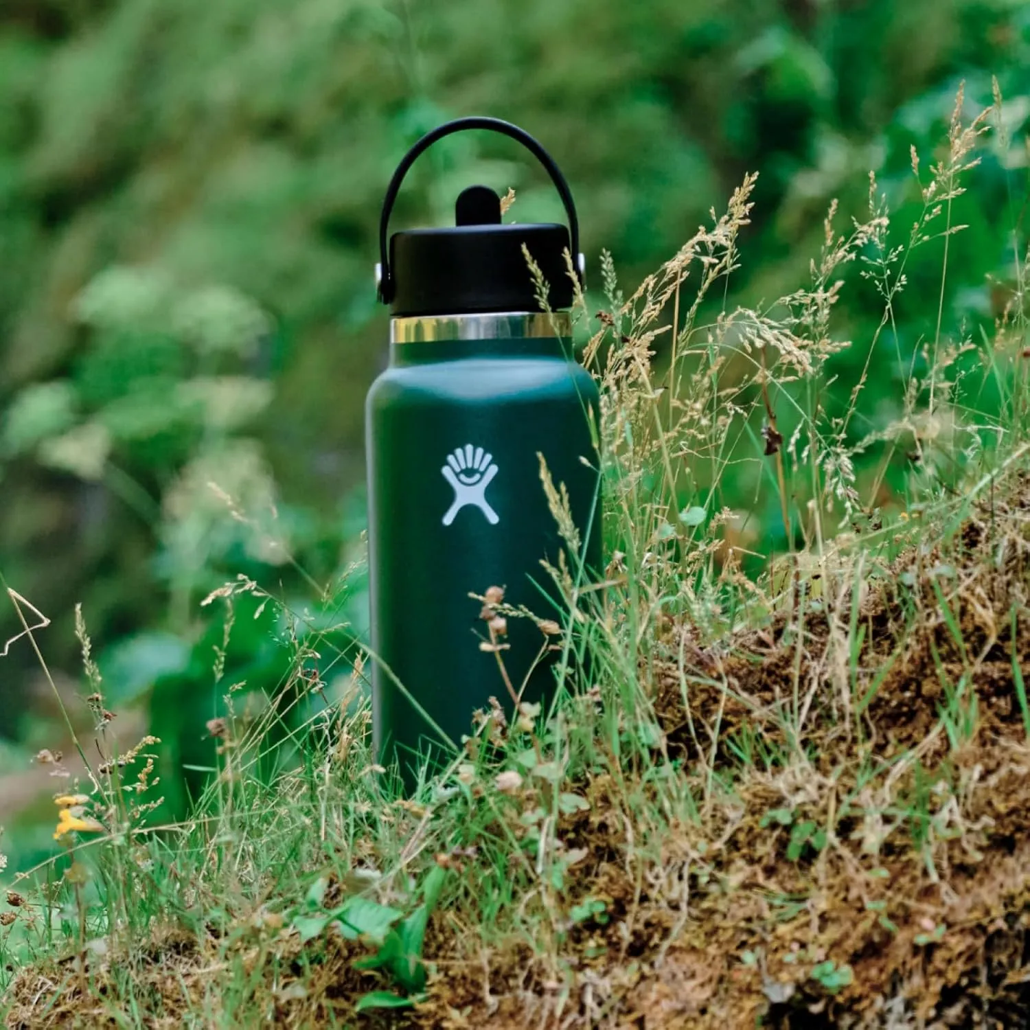 HYDRO FLASK Wide Mouth Flex Straw Cap Bottle