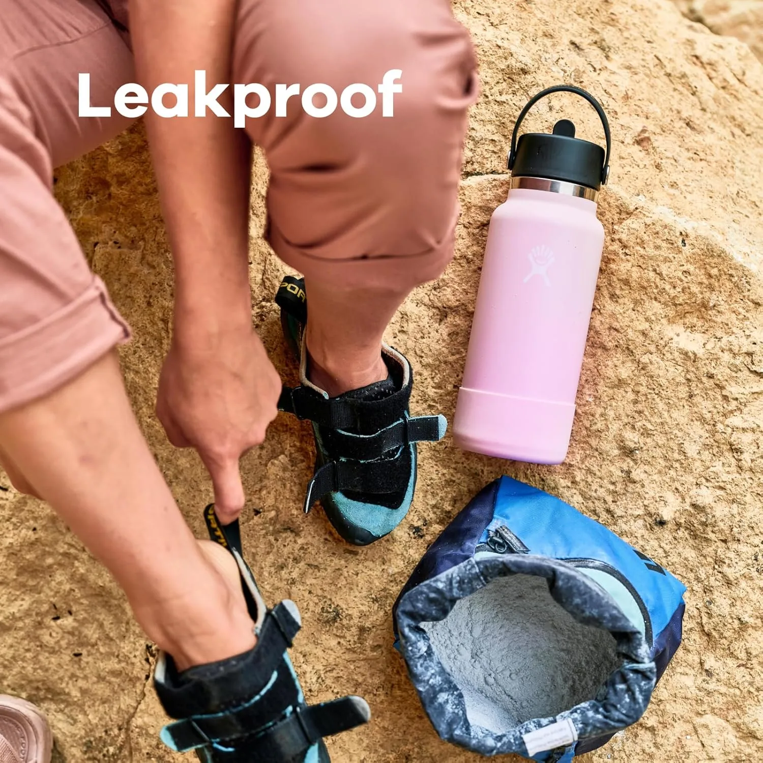 HYDRO FLASK Wide Mouth Flex Straw Cap Bottle