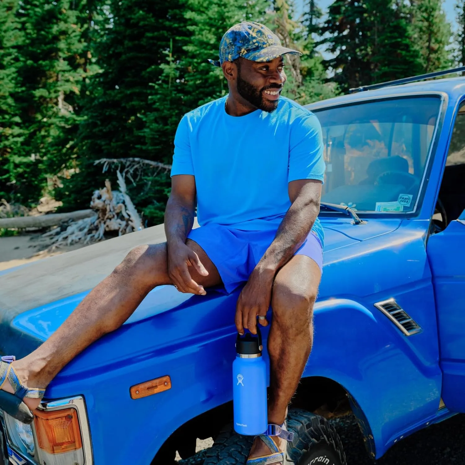 HYDRO FLASK Wide Mouth Flex Straw Cap Bottle