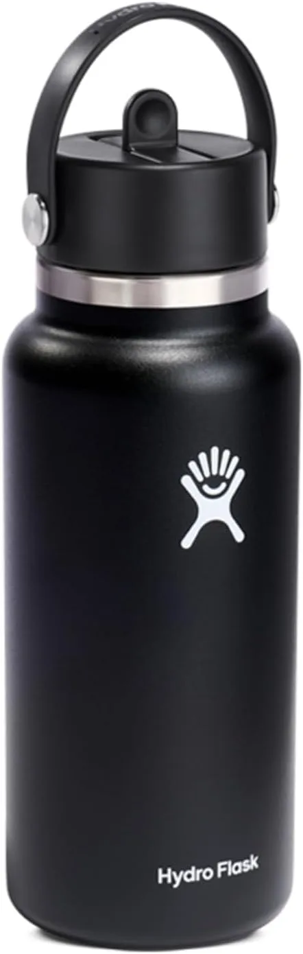 HYDRO FLASK Wide Mouth Flex Straw Cap Bottle