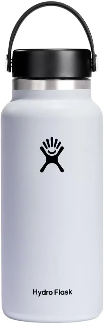 Hydro Flask Wide Mouth Insulated Water Bottle with Flex Cap