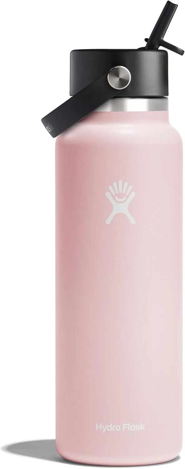 HYDRO FLASK Wide Mouth Flex Straw Cap Bottle