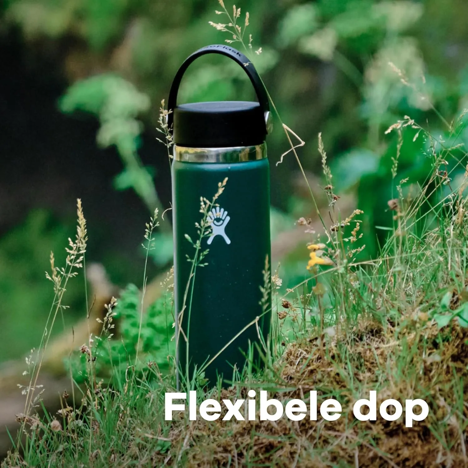 Hydro Flask Wide Mouth Insulated Water Bottle with Flex Cap