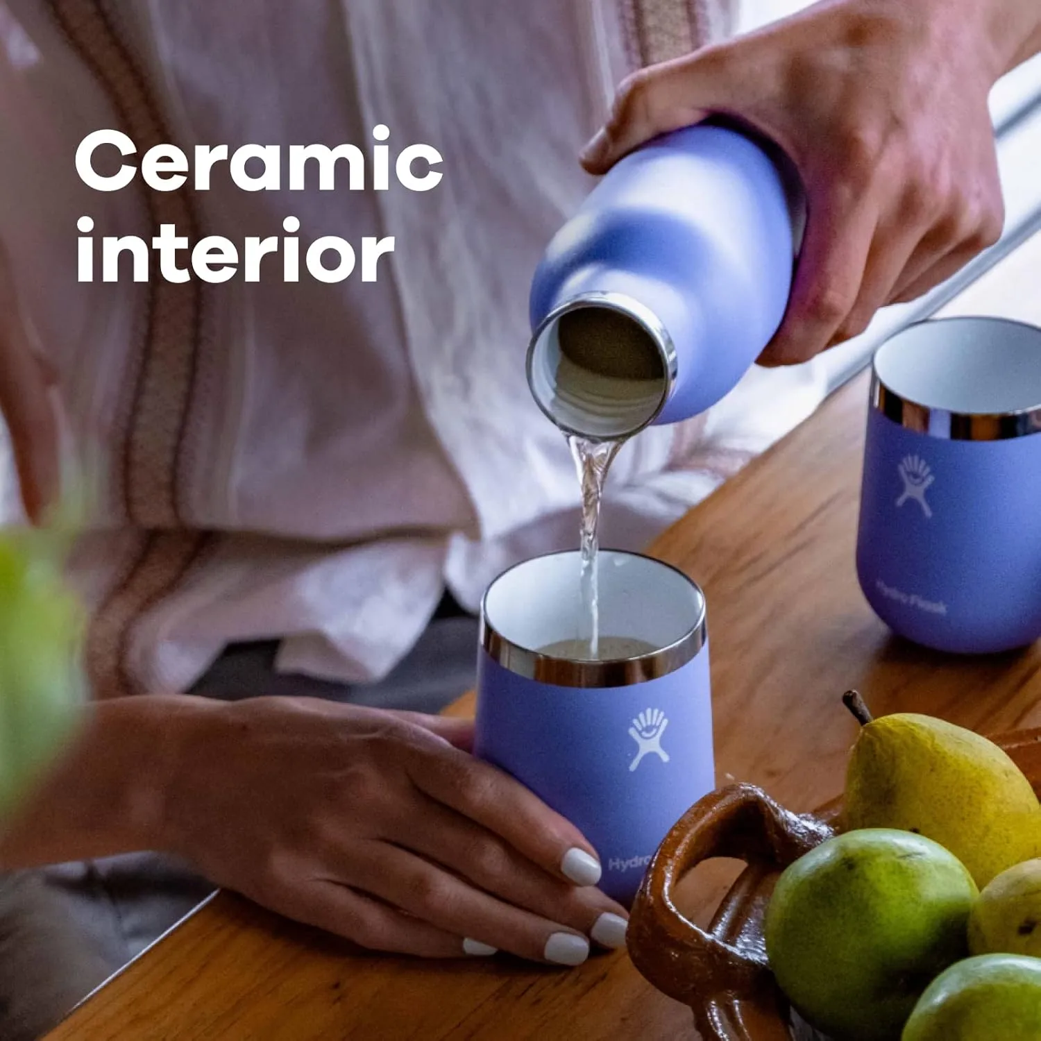 HYDRO FLASK Ceramic Interior Insulated Wine Bottle with TempShield