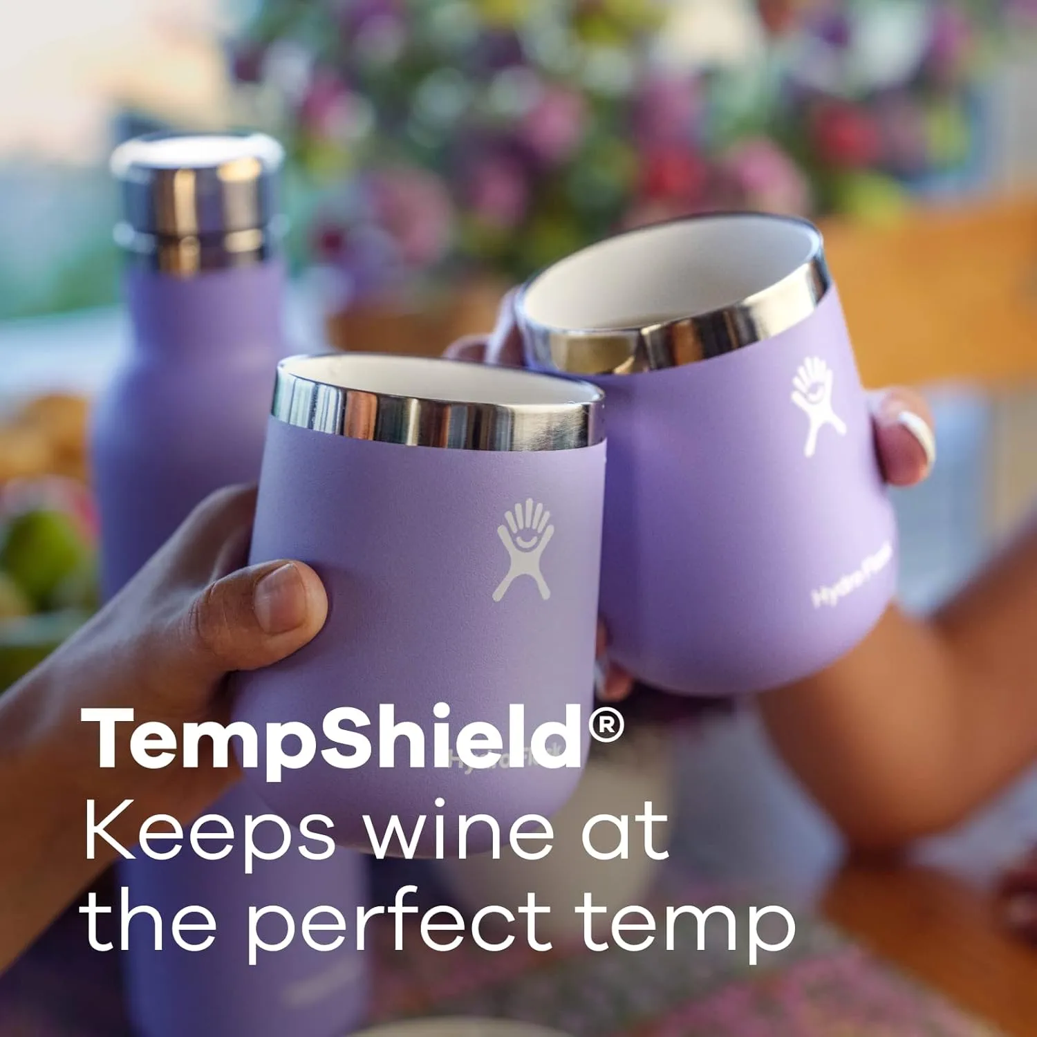 HYDRO FLASK Ceramic Interior Insulated Wine Bottle with TempShield