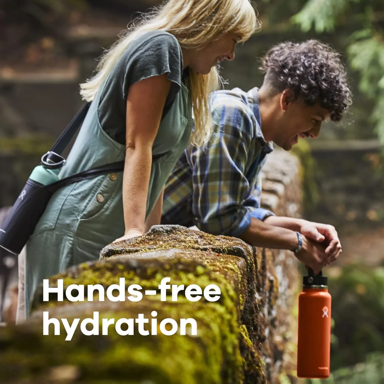 Hydro Flask Small Packable Bottle Sling R Black