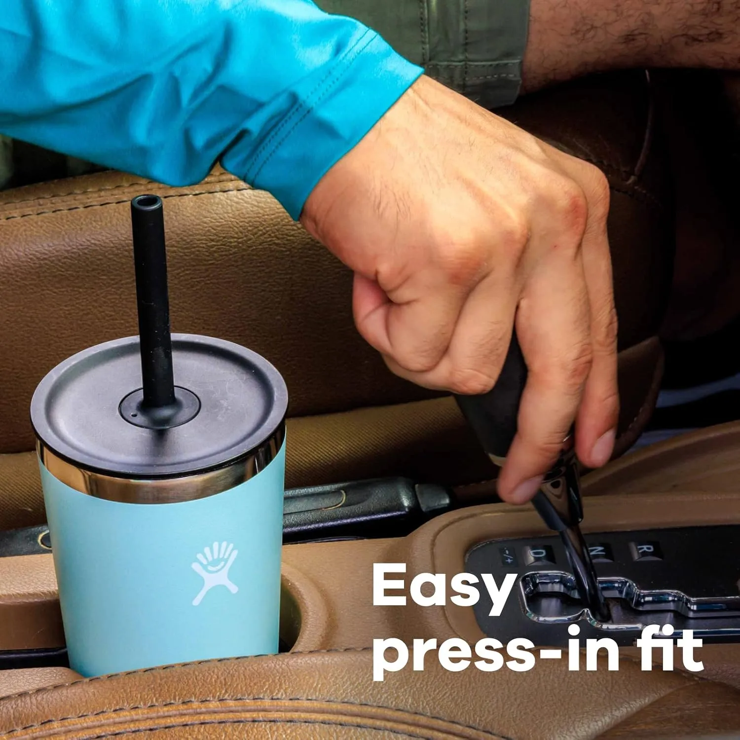 Hydro Flask Press-In Straw Lid - Insulated
