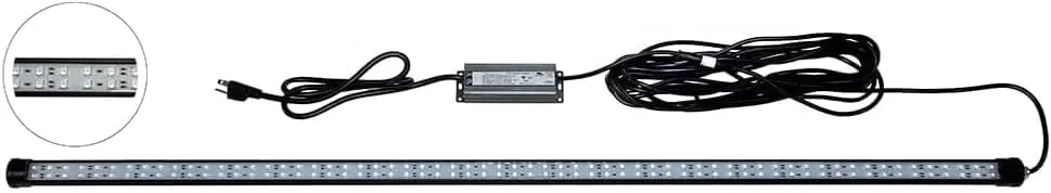 LED Dock Master Blue - Dock Mounted Fishing Light, 3,000 Lumen Output, 20-ft Waterproof Cord