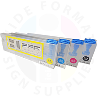 Tron Bullk Ink System 4 tanks and 4 cartridges, 220 cc with floats