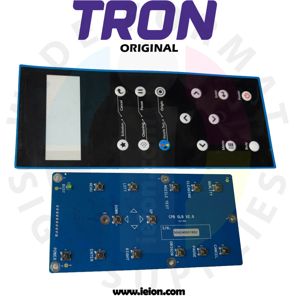 Tron DTF Control Panel + Circuit Board