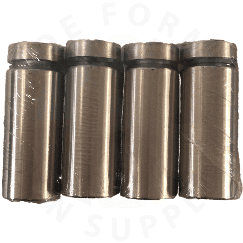 xohda Sign Standoff Hardware Brushed Aluminum-16x40