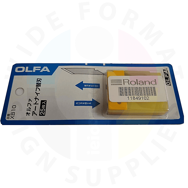 Roland BLADE, OLFA AUTO CUTTER XB10 (25) PACK- 11849102