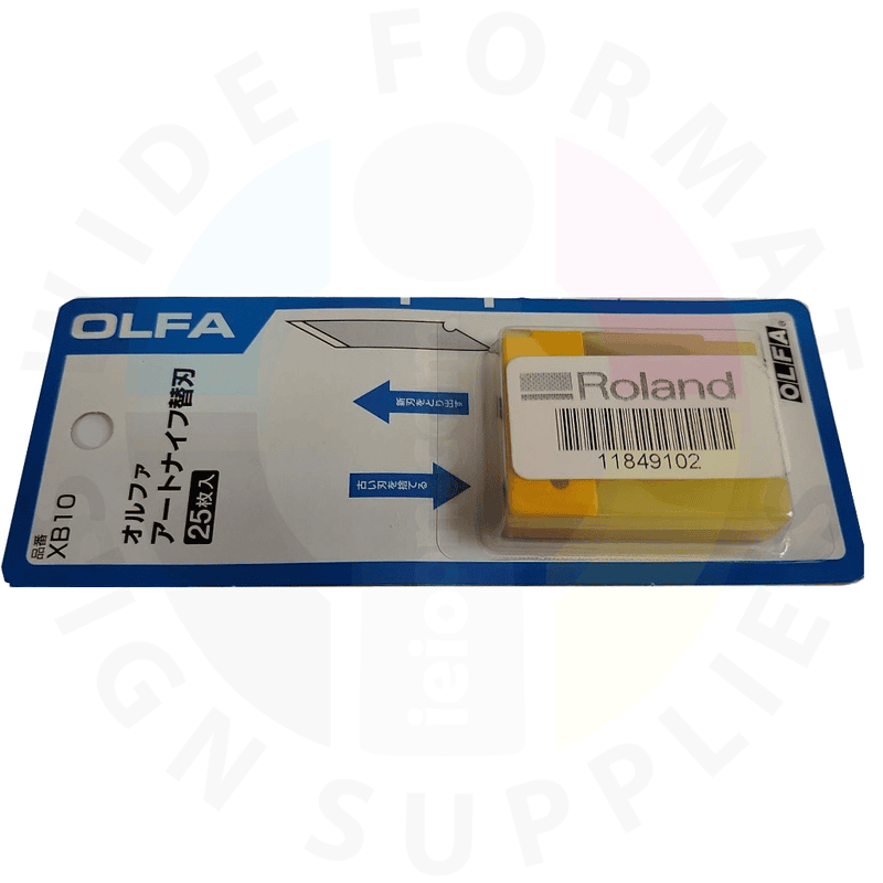 Roland BLADE, OLFA AUTO CUTTER XB10 (25) PACK- 11849102
